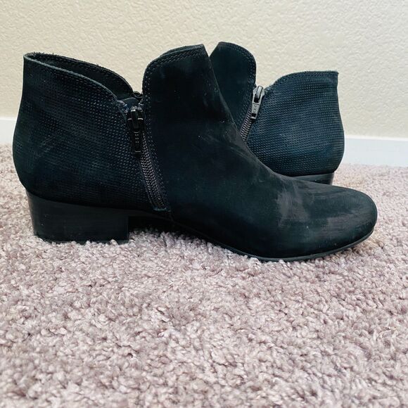 ABEO Lanora Metatarsal Black Leather Ankle Boots Booties Size 9 - Picture 11 of 11